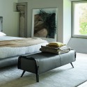 Cuff Bench and Pouf Bonaldo Upholstered