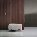 Cuff Bench and Pouf Bonaldo Upholstered