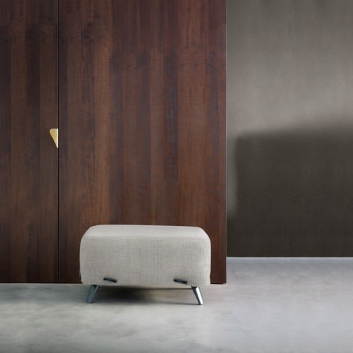 Cuff Bench and Pouf Bonaldo Upholstered