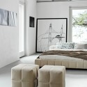 Squaring Pouf Bonaldo Upholstered