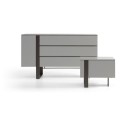 Antibes Bedside Table Bonaldo Lacquered Wood