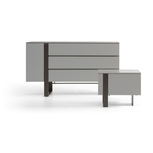 Antibes Bedside Table Bonaldo Lacquered Wood