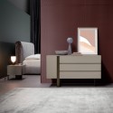 Antibes Drawer Chest Bonaldo Lacquered Wood