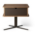 Nelson Bedside Table Bonaldo Walnut