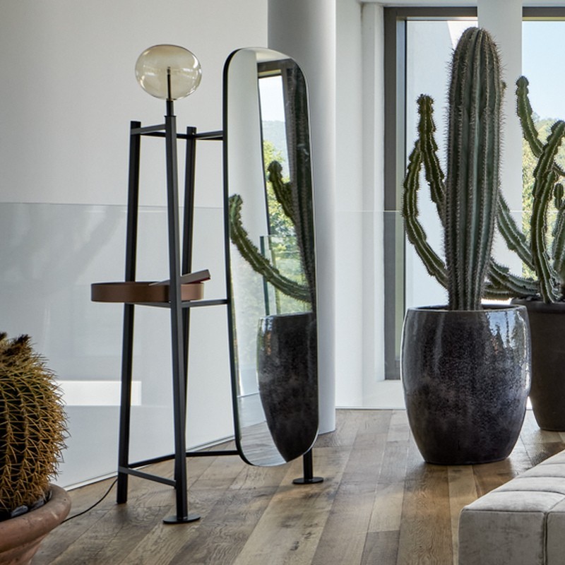 Salomé Valet Stand Bonaldo with Mirror