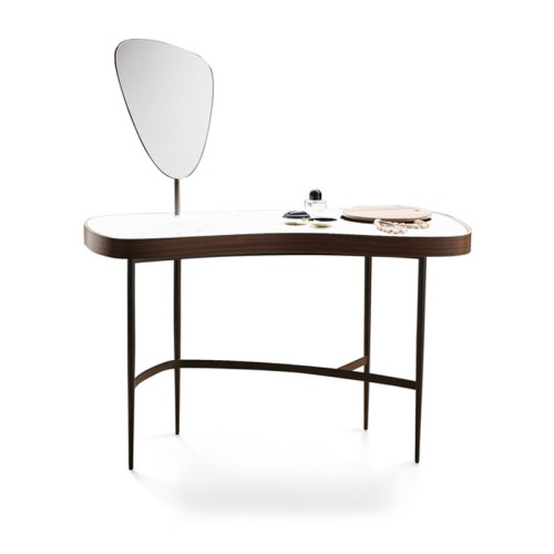 Venus Vanity Table Bonaldo Ceramic with Mirror