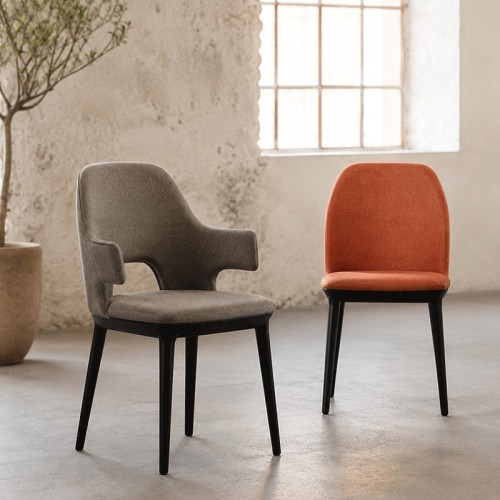 Relay P PP_TS CF Midj Chair with armrests