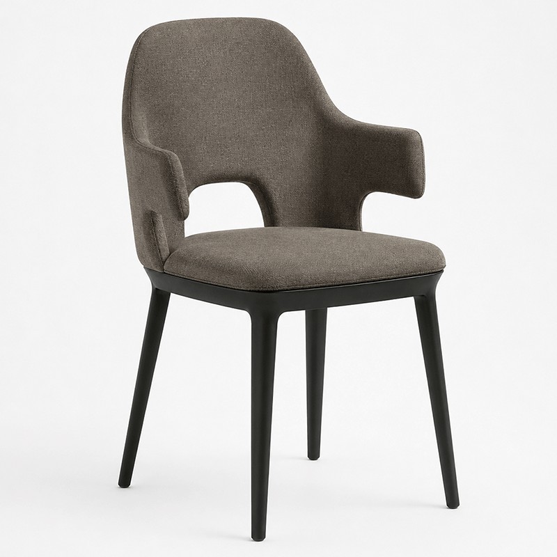 Relay P PP_TS CF Midj Chair with armrests