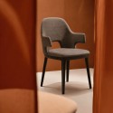 Relay P PP_TS CF Midj Chair with armrests