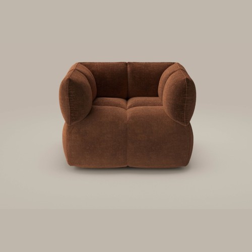Brik Bonaldo Armchair in Fabric or Leather