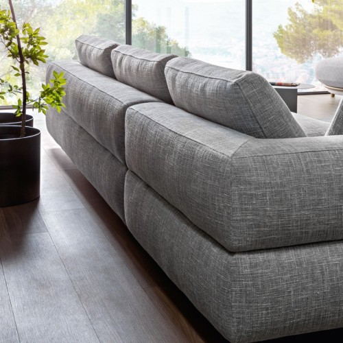 Ever More Bonaldo Linear Sofa in Fabric or Leather