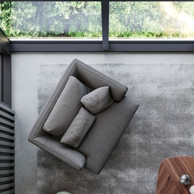 Lars Bonaldo Armchair in Fabric or Leather
