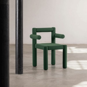 TU-BE Midj P R_TS Chair with armrests