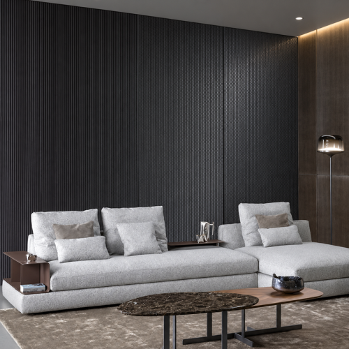 Liam Bonaldo Modular Sofa in Fabric or Leather