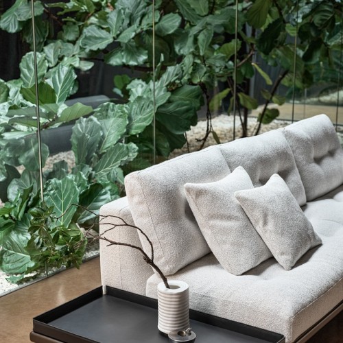 Maximilian Bonaldo Linear Sofa in Fabric or Leather