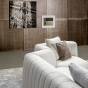 Panorama New Bonaldo Linear Sofa in Fabric