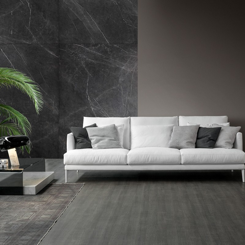 Paraiso Bonaldo Linear Sofa in Fabric or Leather