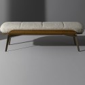 Olos Bench Bonaldo Upholstered