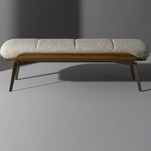 Olos Bench Bonaldo Upholstered