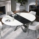 Style Round Ext Tonin Casa Table