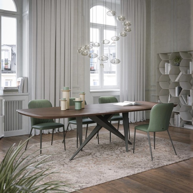 Thunder Silk Wood Tonin Casa Table