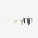 Arturo Artistic Glass Tonin Casa Coffee table