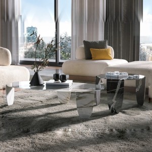 Arturo Artistic Glass Tonin Casa Coffee table