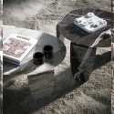 Arturo Artistic Glass Tonin Casa Coffee table