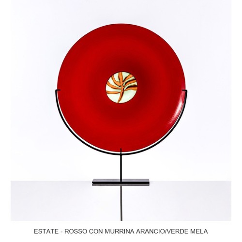 Quattro Stagioni Venini Decorative Plate