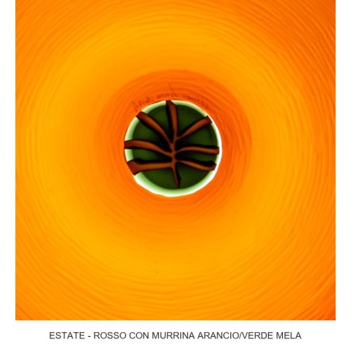 Quattro Stagioni Venini Decorative Plate