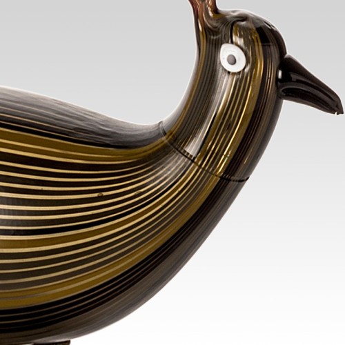 Pavoncella Venini Sculpture 410.09