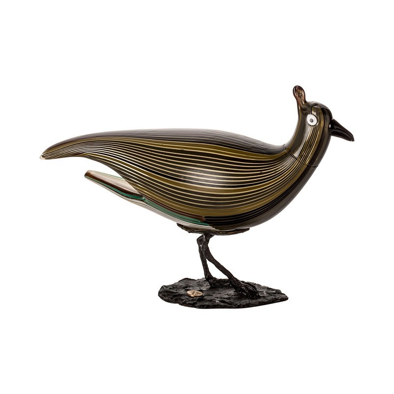 Pavoncella Venini Sculpture 410.09
