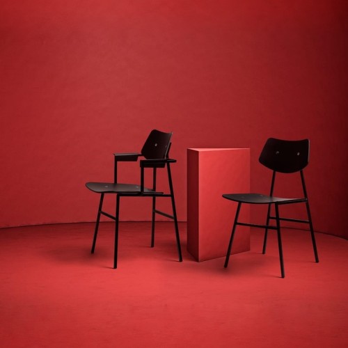 1960 Gervasoni chair with armrests