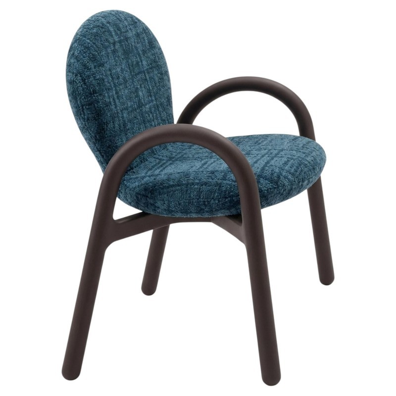 Club Gervasoni chair with armrests