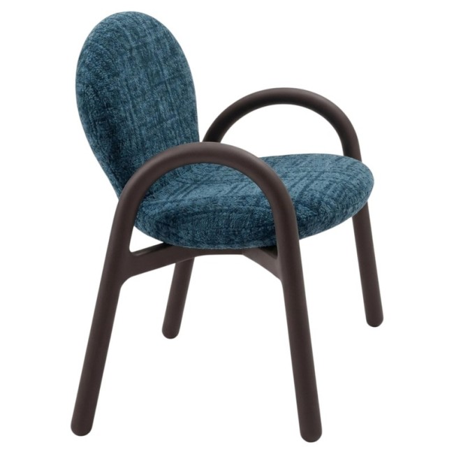 Club Gervasoni chair with armrests
