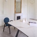 Club Gervasoni chair with armrests