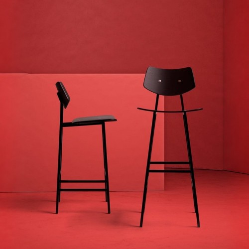 1960 Gervasoni Stool with backrest