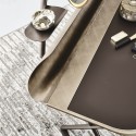 Cocoon Trousse Leather Cattelan Italia Console Table