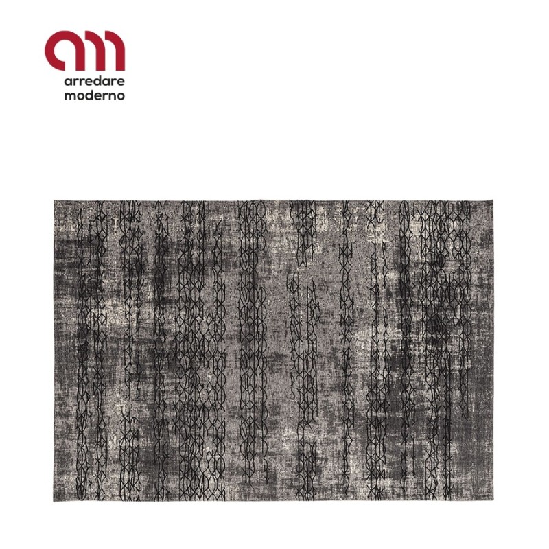 Mumbai modern rug by Cattelan, made of cotton and chenille with an abstract pattern