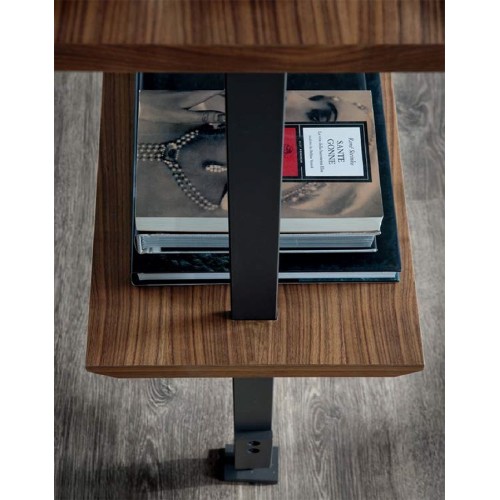 Airport Cattelan Italia metal and wood bookcase