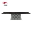 Atrium Keramik Cattelan Italia glass Table