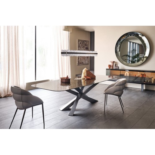 Lancer Moonglass Cattelan Italia stable Table