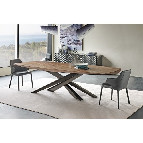Lancer Wood Cattelan Italia Table design