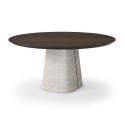 Rado Wood Round Cattelan Italia Modern Table