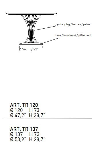 tavolo-radar-alivar-dimensioni