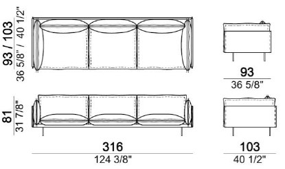 AutoReverse-DivanoLineare-Arketipo-dimensioni