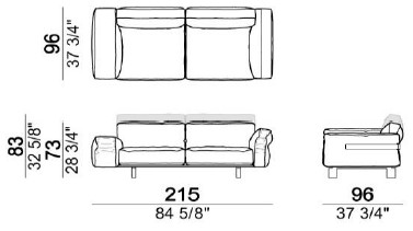 CloseToMe-DivanoLineare-Arketipo-dimensioni