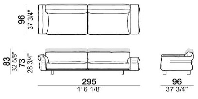 CloseToMe-DivanoLineare-Arketipo-dimensioni