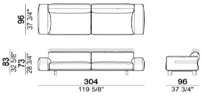 CloseToMe-DivanoLineare-Arketipo-dimensioni