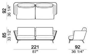 Morrison-DivanoLineare-Arketipo-dimensioni